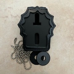 New York Detective Police Belt Clip Badge Holder With Neck Chain – For NYPD
