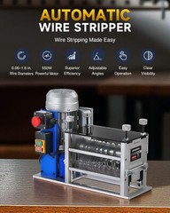 CREWORKS 550W Electric Wire Stripping Machine 0.06-1.6in Power Cable Stripper US
