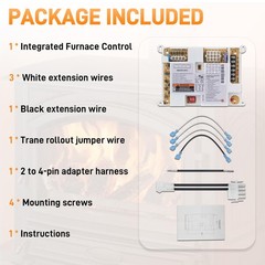 50A55-843 Furnace Control Circuit Board Replacement for White Rodgers