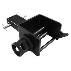 7.85*3.46*10.08in Black Carbon Steel 5400lbs Manual Trailer Stake Pocket Winch