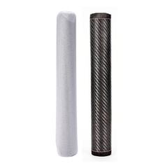 59 inch Real Carbon Fiber Cloth 2×2 Twill Weave Fabric Roll 3k 30cm x 150cm USA