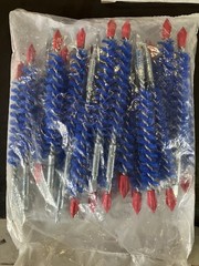 Bag Of Goodway GTC211Q-11/16 ,211Q-1116 25/24 Nylon Tube Brushes New Old Stock