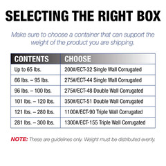 4X4X24 Tall Corrugated Boxes, Tall, 4L X 4W X 24H, Pack of 25 | Shipping, Packag