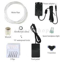 LED Dental Ultrasonic Piezo Scaler Handpiece Fit For EMS Cavitron Woodpecker