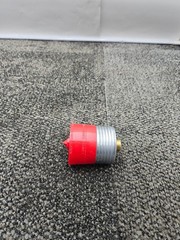 (QTY 5) Residential Flat Concealed Pendent Sprinkler Red Heavy Duty Threaded