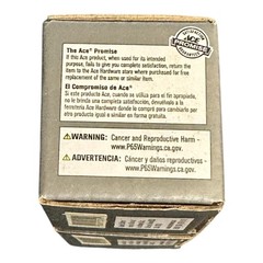 Ace 1-1/8 in KW1 Mortise Cylinder Bright Brass Solid Brass Lock Core 2-Pack
