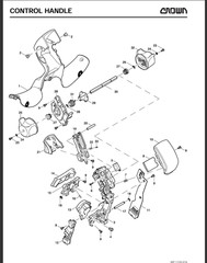 Crown WP2300 Series WP2330-45 WP2335-45 Forklift Parts Catalog Manual PDF USB