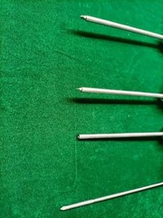 3pcs Laparoscopic Trocar Cannula 3mmx120mm Surgical SS Instruments CE Approved