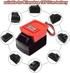40A 480W Step Down DC 18V To 12V Voltage Regulator DIY Adapter For Milwaukee