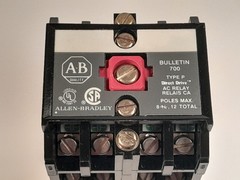 Allen Bradley 700-P400A1 AC 12 Pole Relay 10A 600V Type P