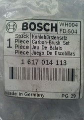 Bosch Brute 11304 (OLD STYLE) Hammer *Genuine OEM* Brush Set Part # 1617014113