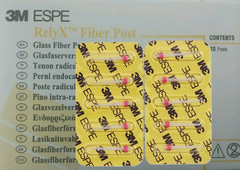 3M ESPE Dental Rely X Glass-fiber post Refill All Sizes (0-3) 10 Pcs