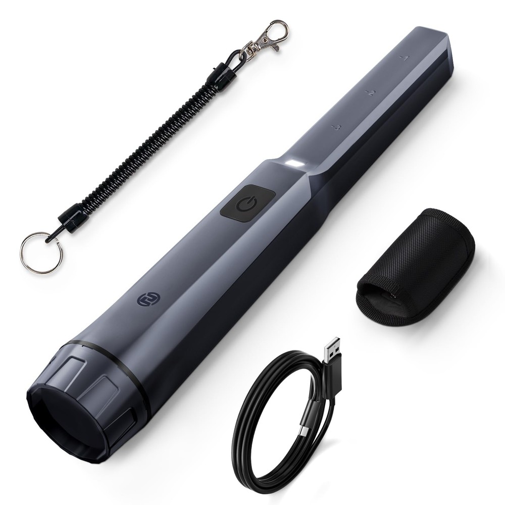 Metal Detector Pinpointer Rechargeable – 800mAh Battery for 15H Use – IP68 Fu…