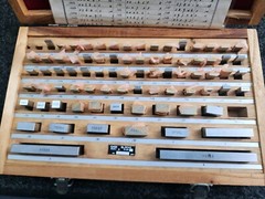 81 PCS Rectangular Gage Block Set Missing 2.