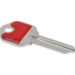 Hillman 88900 Blue/Silver 66/KW1 Traditional Single Sided Blank Key (Pack of 10)