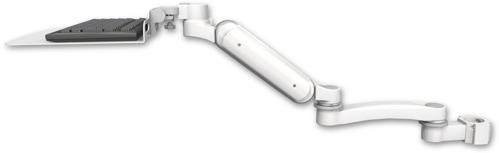 ICW Ultra 180 Heavy Duty Arm mount 2″ pole with 12″ flat keyboard tray 11″ arm