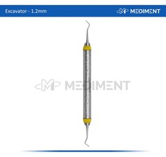 5 PCS OF DENTAL SPOON EXCAVATOR 1.2MM RESTORATIVE INSTRUMENTS STAINLESS CE