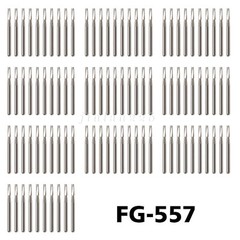 Dental 557 FGOS Surgical Carbide Burs FG-557XL Length 25mm /FG557 19mm
