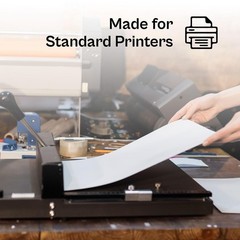 4″ x 3.3″ All Purpose White Laser Label Sheet – 2000 Sheets/6 Labels Per Sheet
