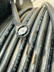 BELDEN Communications Coax Cable RG6 18 AWG 3 GHZ 010 75 OHM BLACK 1000ft CATV