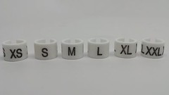 Hanger Size Marker – XS/ S / M / L / XL / XXL – 100 pieces each size – 600 total