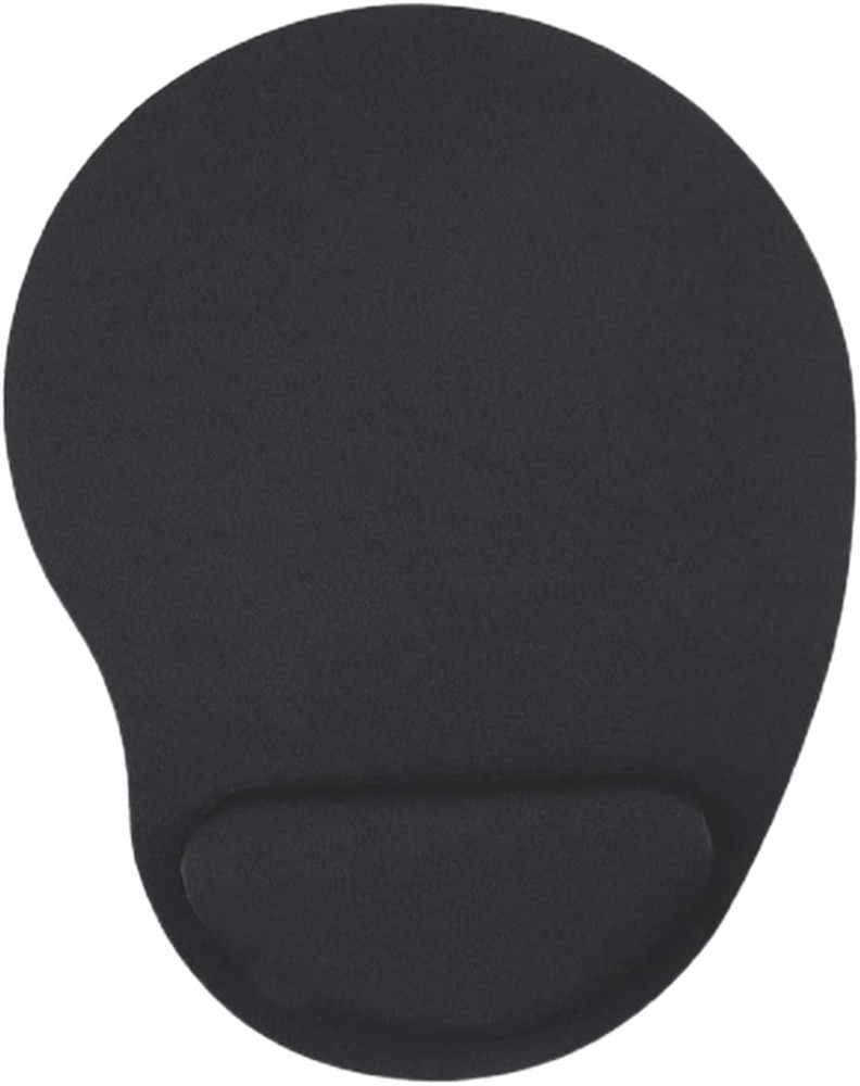 Black Mouse Pad Relieve Stress Comfy EVA 1L x 1W inches,