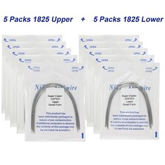 100PCS Dental Orthodontic Arch Wire Niti Round Rectangular Ovoid Natural 16X22