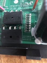 Fujitsu air conditioner board K07CJ-C-A(01-05) 9707709018