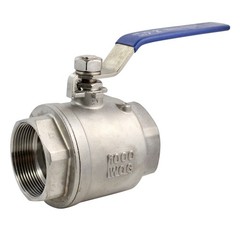 2PACK US STOCK 2 inch 2″ Ball Valve,316 Stainless Steel Full Port,2-Piece