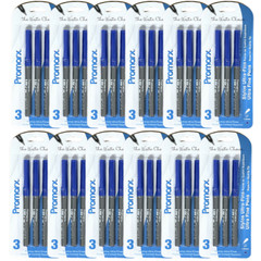 12-Pack Promarx Ultra Fine Pens Precise and Vivid Lines Blue Ink 0.5mm