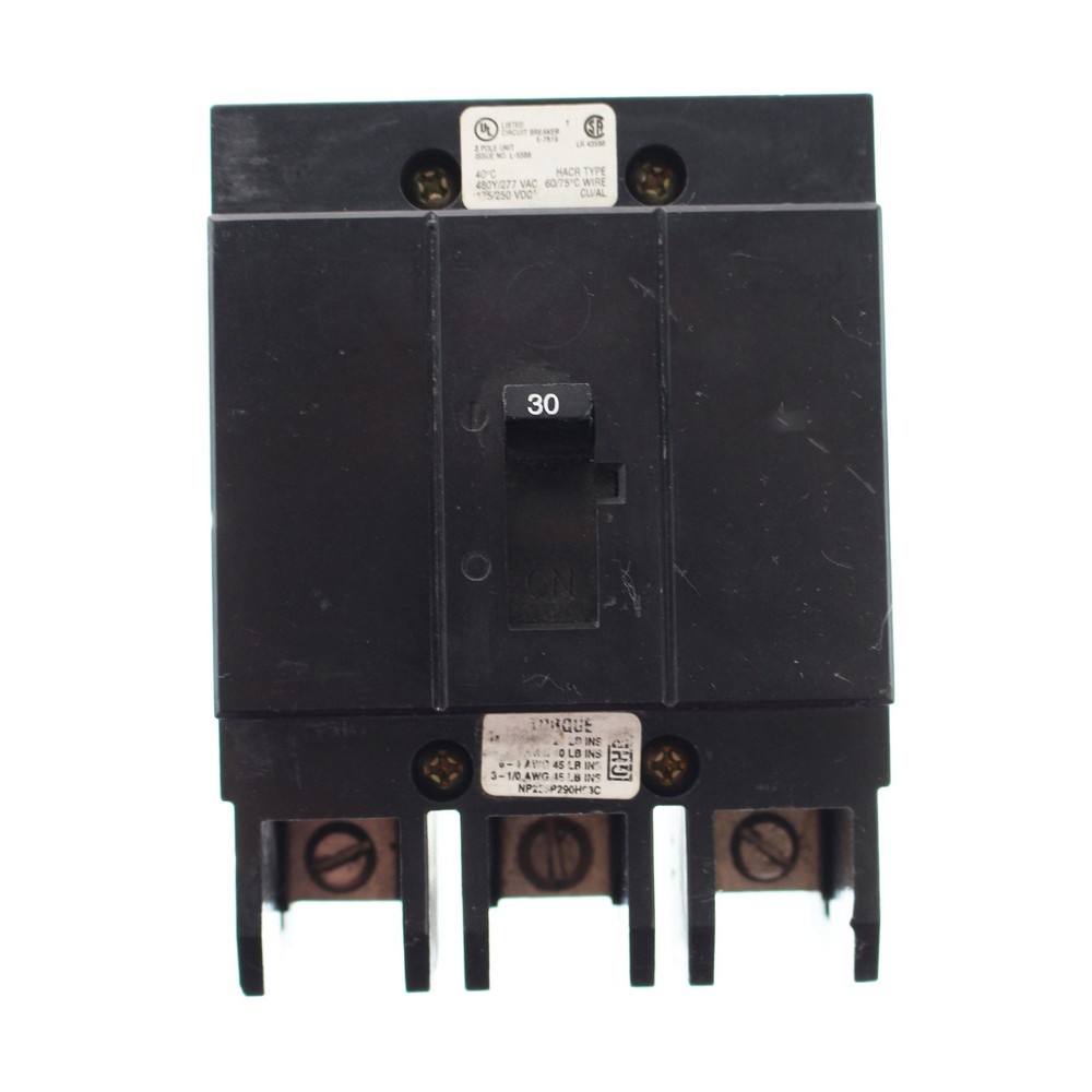 Cutler Hammer GHB3030 30A 3 Pole Circuit Breaker
