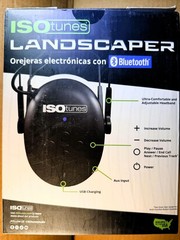 ISOtunes LANDSCAPER Bluetooth 5 OSHA Noise Cancelling Earmuffs Headphones IT-33