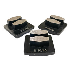 Grinding Discs for Husqvarna PG Grinders Hard Concrete Surface 30 Grit 9 Pack