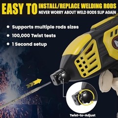 Saker Portable Electric Welding Machine,110V Portable Welder Handheld with IG