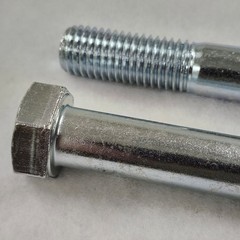 (Qty 10) 3/4-10 x 5″ Hex Head Bolts Cap Screws Grade 5 Steel Zinc Plated (PT)