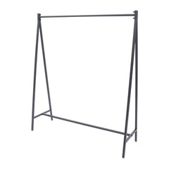 Black Metal Clothes Rack Garment Hanger Clothes Display Stand For Clothing Store