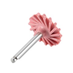 Dental 1:1 Fiber Optic Contra Angle Internal Spray / Diamond Polishing Wheels US