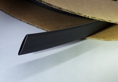 shrink tubing 1/2″ 12.7mm black 2:1 shrink ratio