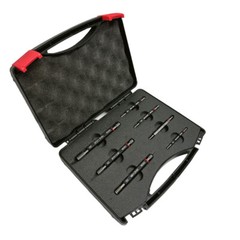7 Pc H6 Metric Thread Plug Gage Gauge Set Double End GO & NO GO Lot H6 6H