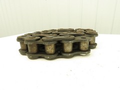 #200 Single Strand Riveted Roller Chain 2.5″ Pitch 70″ Length