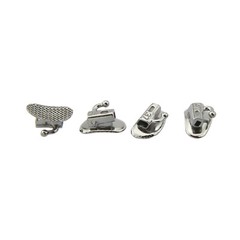 Dental Orthodontic Buccal Tubes 1st 2nd Molar Bracket MBT Roth 022 Bondable Mesh