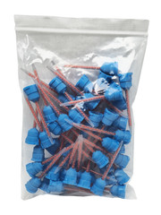 Dental Defend Type HP Crown and Bridge 250 x 10:1 Blue Orange Fine Mixing Tips