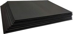 100 Blank Signs 24″ x 18″ x4 mm Black corrugated plastic, bundles of 100 pieces