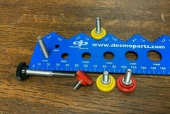 M8 Thumb Screws Stainless DIN 912 Metric M8 Red, Yellow, Black, Gray, or Natural