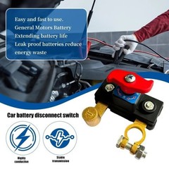 2/4PCS Universal Battery Disconnect Switch 12V/24V Cut Off Isolator for Cars RV