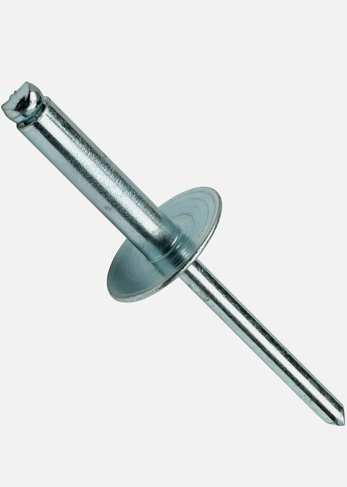 (1000-QTY) Large Flange Pop Rivets All Steel Dome Head Blind 3/16″ x 5/8″ (6-10)