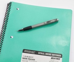 Promarx Megabold Retractable Ballpoint Pens with Comfort Grip, 1.6 mm, Black, 3