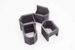 Plastic Soft Jaw Covers for Sanou K11-160 Lathe Chuck