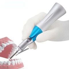Dental Surgical Straight Handpiece 1:1 Nose Cone W/ External Irrigation Pipe SA