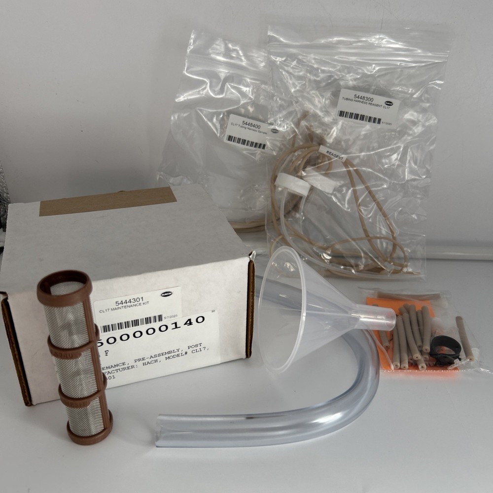 Hach Cl17 Chlorine Analyzer Maintenance Kit 5444301 NEW In Box FREE Shipping